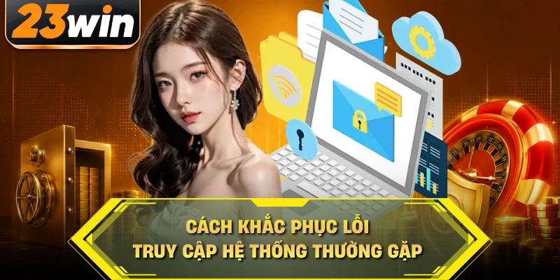 Cách khắc phục lỗi truy cập hệ thống thường gặp