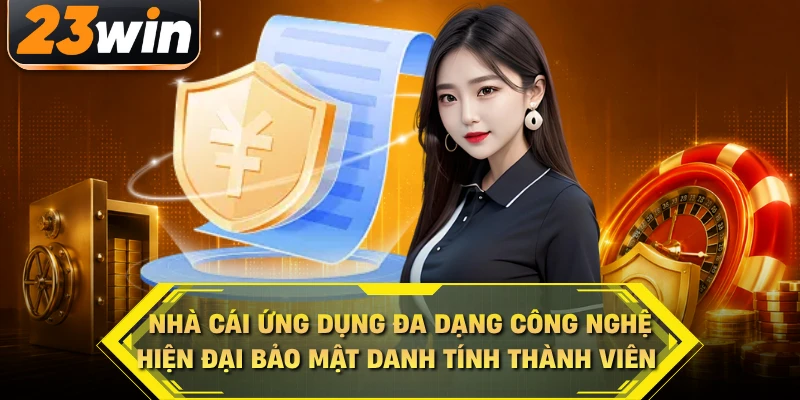 Nhà cái ứng dụng đa dạng công nghệ hiện đại bảo mật danh tính thành viên